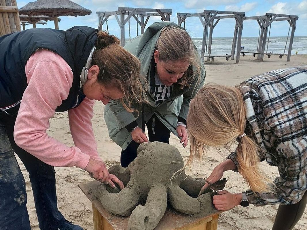 Zandsculpturen Workshop